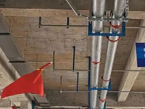 新余管廊支架的安装方法